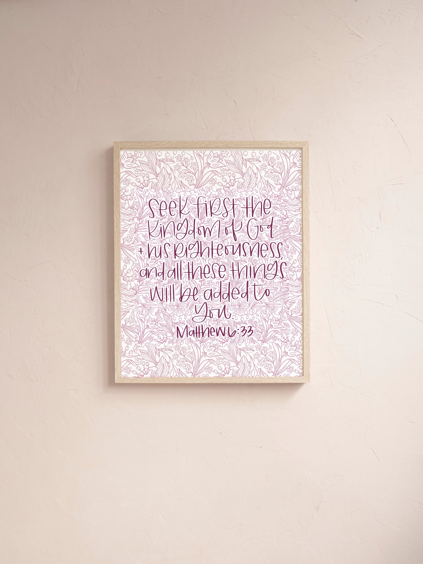 SEEK ABOVE PRINT
