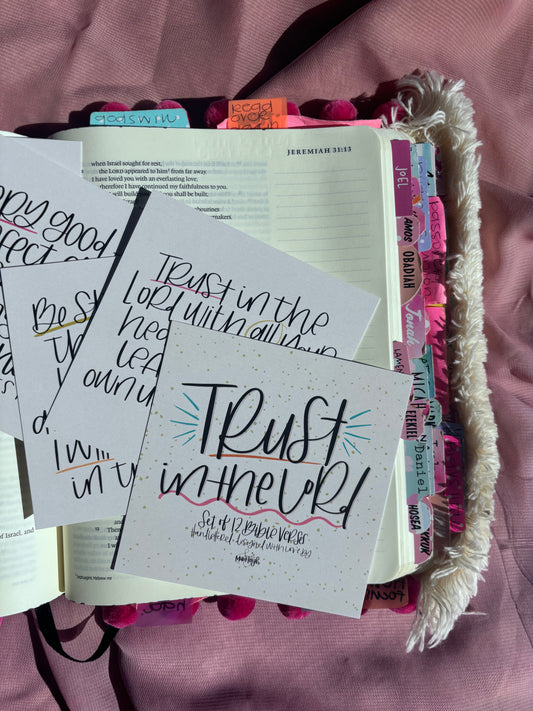 TRUST IN THE LORD SCRIPTURE CARD PACK