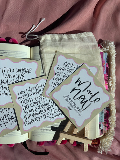 MADE NEW SCRIPTURE CARD PACK