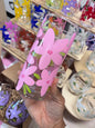 HAND PAINTED GLASS TUMBLER - BUBBLEGUM PINK
